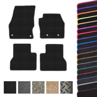 Ford Transit Connect MK2 Crew Cab LWB 4 Mat Clips 2015-present Tailored Van Mats